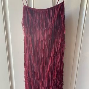 Fringe Tank Dress